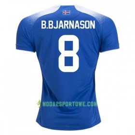 Koszulka Islandia B.Bjarnason 8 Mistrzostwa Świata 2018 Domowe Stroje Piłkarskie